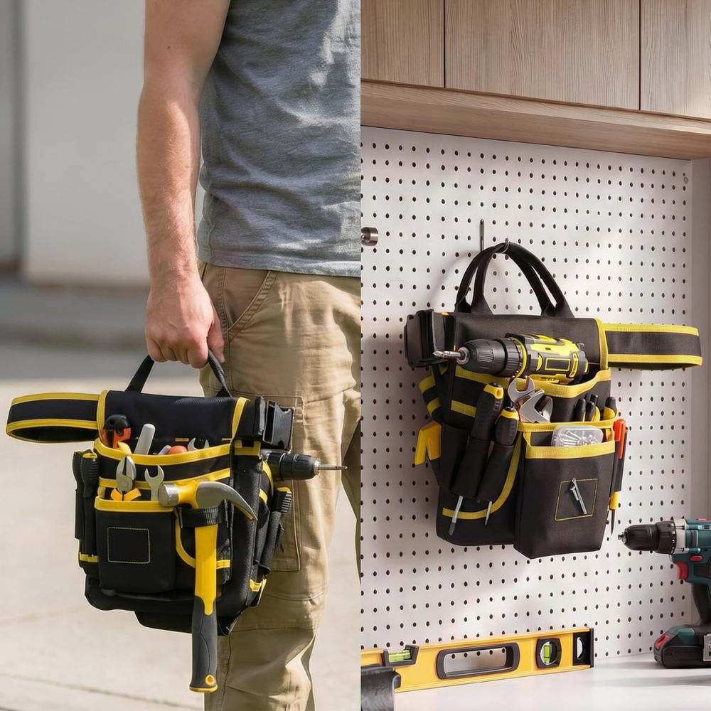 Heavy Duty Tool Belt Pouch Mul - đánh giá và giá Heavy Equipment Electrician